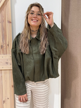 Wildlederimitat Jacke